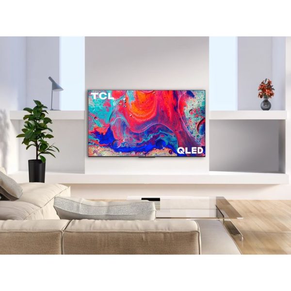 TCL 75C815 75 Inch QLED Ultra HD Android TV with Voice Control & Onkyo Audio