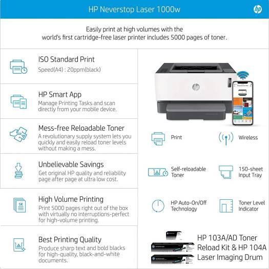 HP Neverstop 1000w