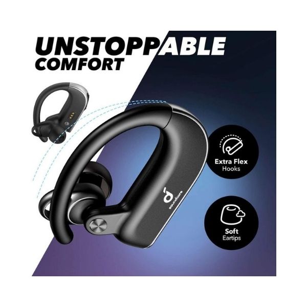 Anker Soundcore Spirit X2 True Wireless Sport Earphones – IP68 Waterproof, BassUp™, 36H Playtime - Image 2