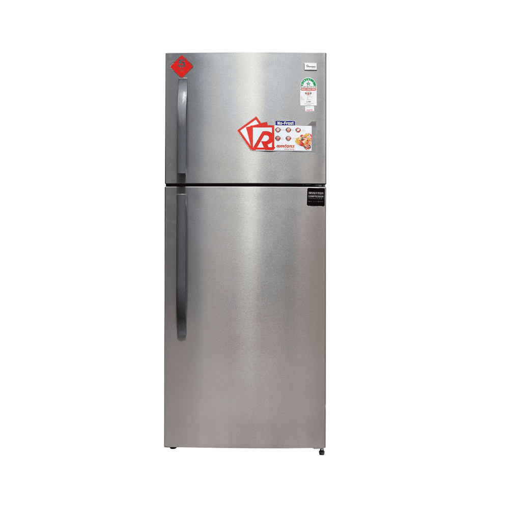 Ramtons 378 LITRES DOUBLE DOOR NO FROST FRIDGE, SILVER- RF/331